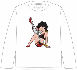 ROBOT BETTY「オーバーサイズ」ロングＴシャツ（Ⅲ ラウンドガール）