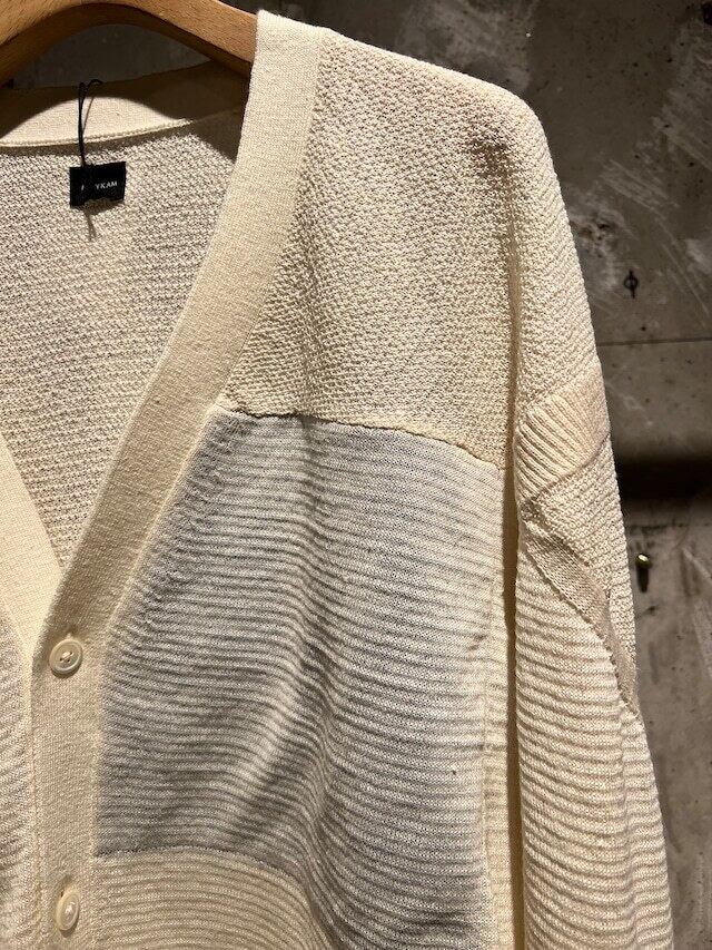 yuuji　MAYKAM - ニットカーディガン 24SS】 MAYKAM (メイカム) / CARDIGAN / 2401-031 / カーディガン