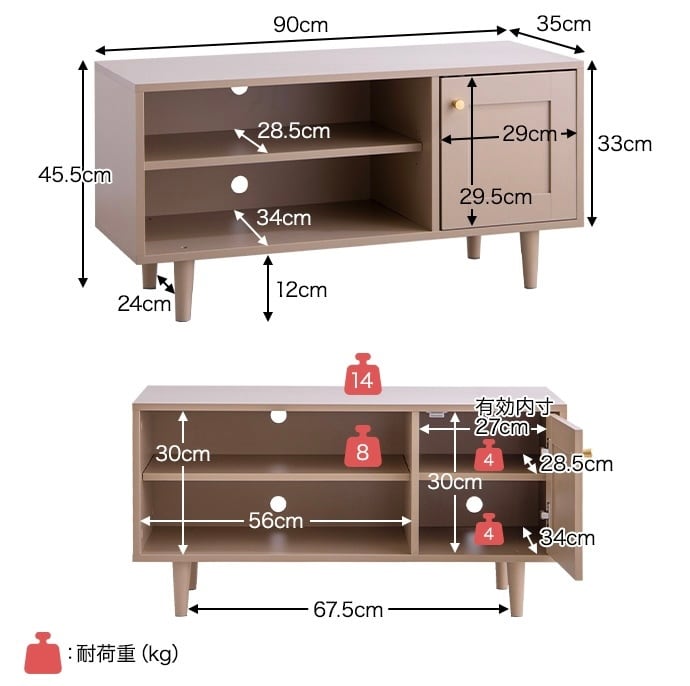 海外インテリア風のテレビボード | TKSKSHOP☆送料無料☆