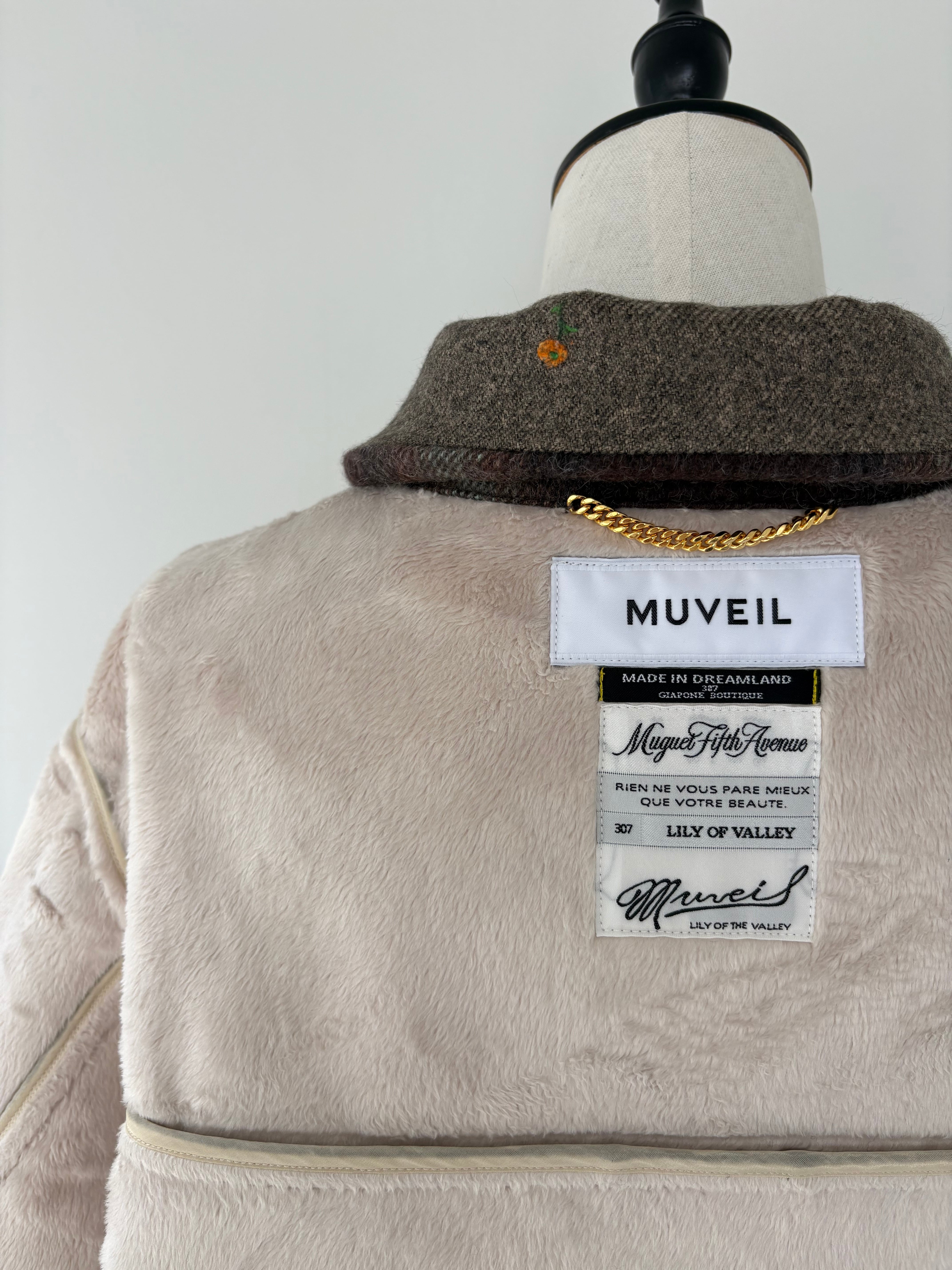 MUVEIL チェック柄リバーシブルジャケット MA263FJK003 | KOKO