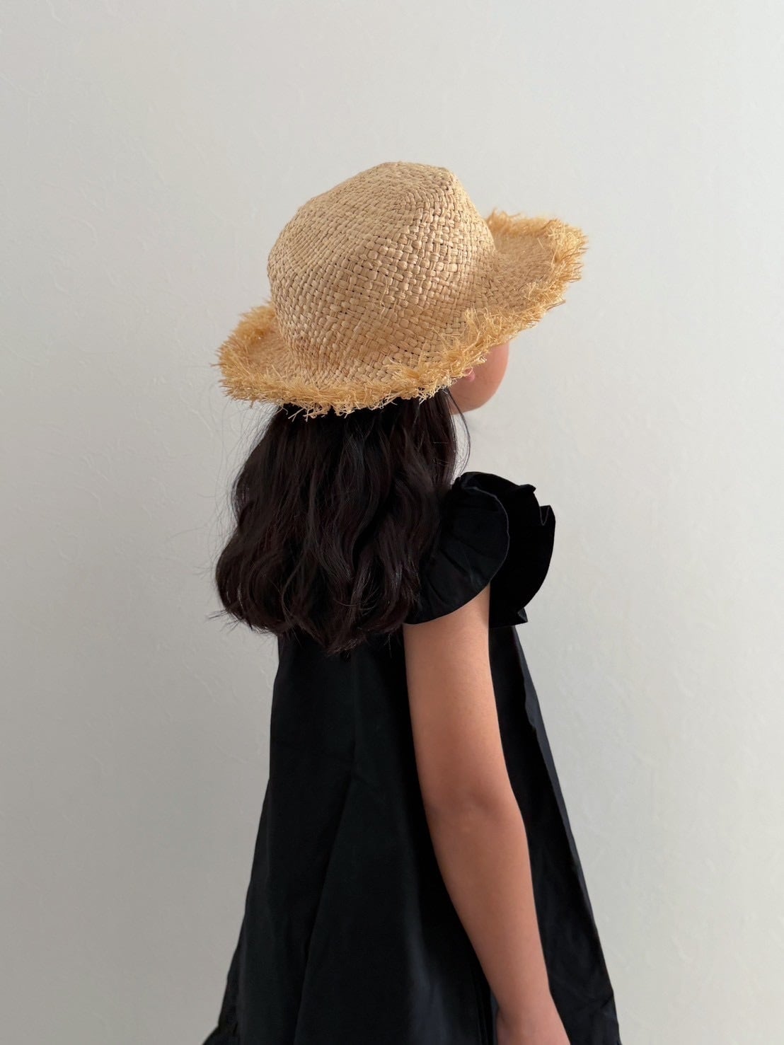 90-140 / black frill ops〔ブラックフリルワンピース〕