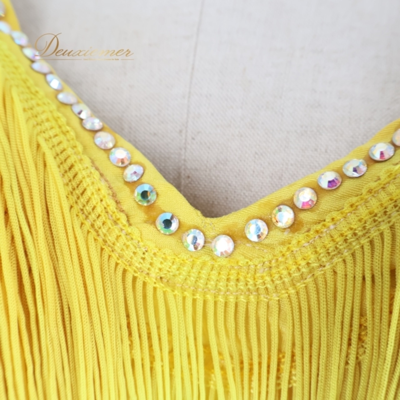 社交ダンス 衣装 ラテン ドレス ワンピース ラテンドレス 蛍光 フリンジ デモ 競技 発表会 パーティ イエロー系 蛍光ドレス フリンジドレス 社交ダンス衣装 ラテン衣装 ダンスドレス イエロー パーティドレス 競技用ドレス 発表会衣装 フリンジデザイン 華やか ショートドレス ステージ衣装