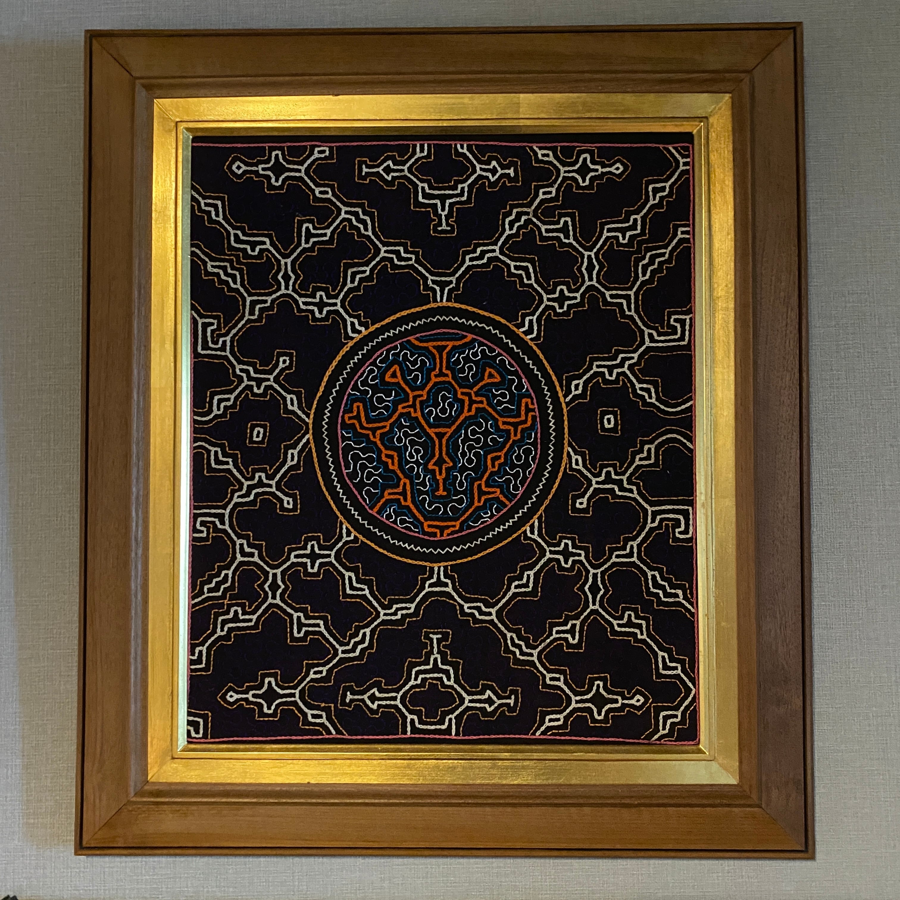 刺繍布 | アマゾン屋 シピボ族の泥染めとバッグと雑貨