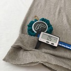 リネン100%天竺ニット生地-1m-curl tricot　KX/6802