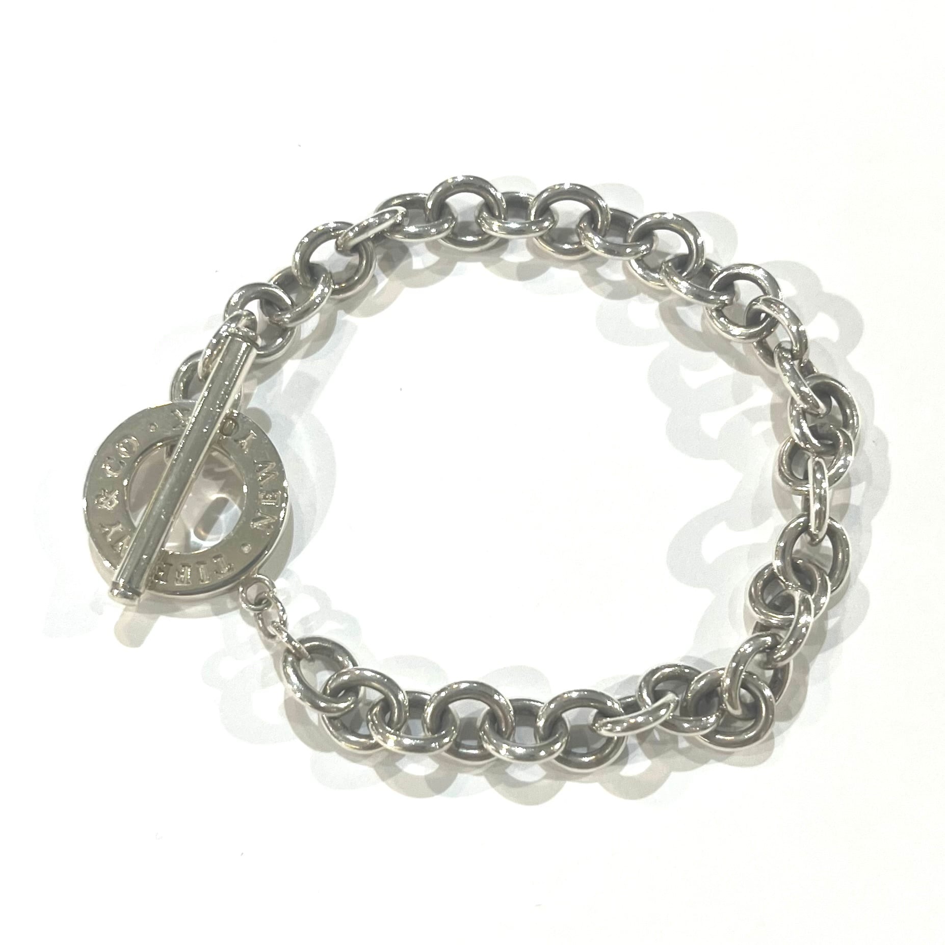 TIFFANY&CO】2445 TIFFANY&CO. NEW YORK ティファニー トグルブレス