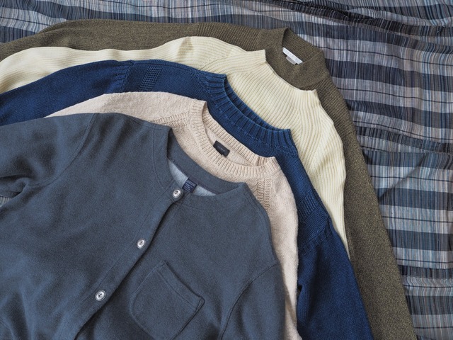 AMERICA 1990’s LANDS’END Sweat cardigan