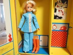 トランク型ドールケース　Sindy Carry case　おまけハンガー付き 画像17