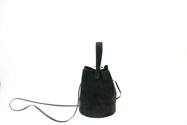 MARROW/MA-AC6310 VELOUR ROUND HANDLE BLACK