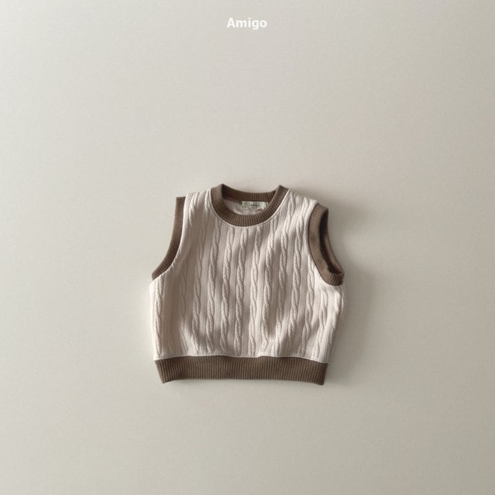 PallasPalace 24AW 2/48カットジャガード冬うらら柄ベスト | Pay ID