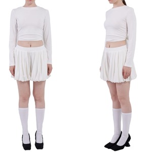 バックリボン背中見せトップス　LT0040048