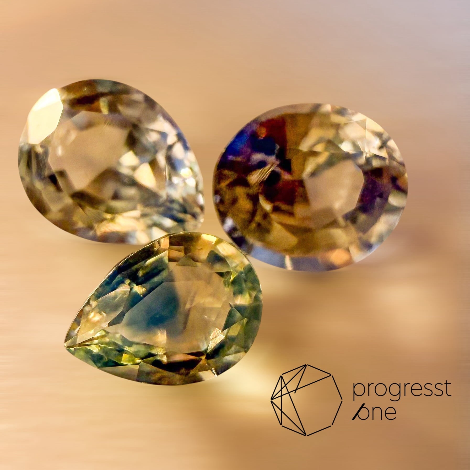 バイカラーサファイア0.25-0.54ct | progresstone
