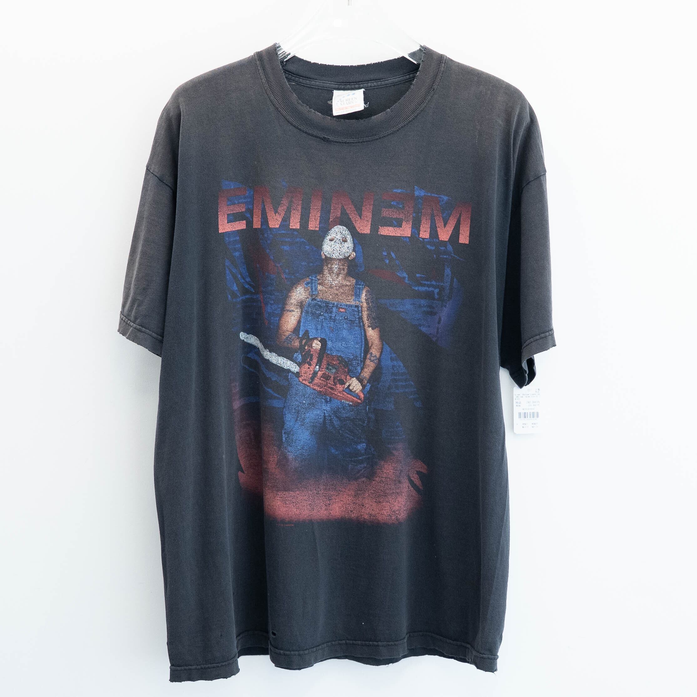 Eminem " Chainsaw European Tour 2001 Fade " Screen Stars XL 【A9-47】