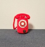 ★N.K様 専用品★  毛糸雑貨・昭和レトロ 赤い公衆電話 ミニ