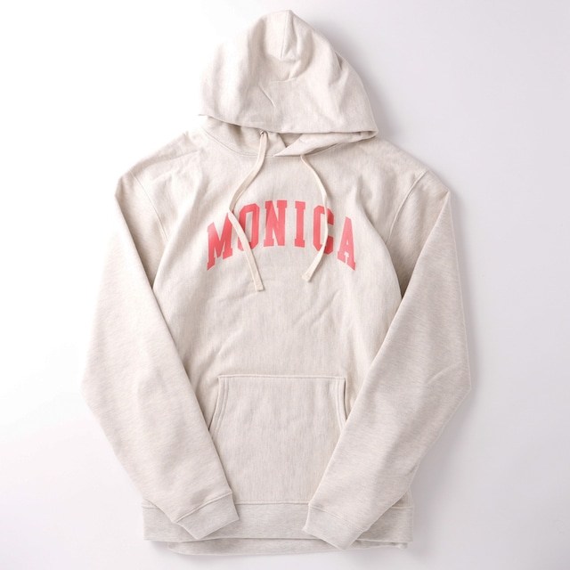 【新品】GROWN IN THE SUN reverse weave hoodie sweat shirt big size MONICA coral MINTENS別注品 Made in USA ／ グローインザサン リバースウィーブ  スウェット パーカー オートミール  XL ビッグサイズ USA製 SUNSHINE＋CLOUD