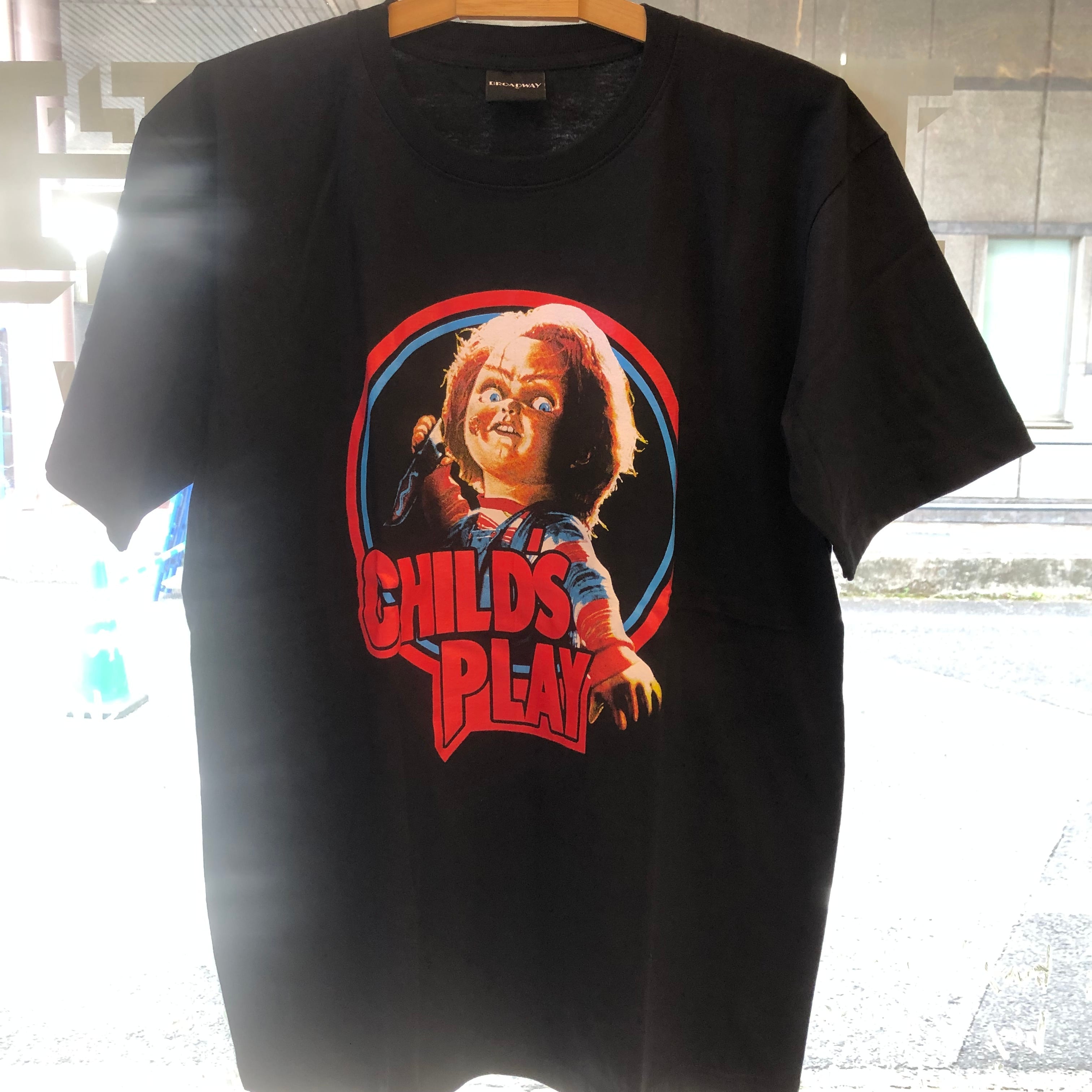 チャイルドプレイ チャッキー L ムービーTシャツ | rrh0404