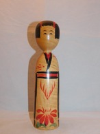 こけし人形 Kokeshi doll（Nahei Inoue signature）