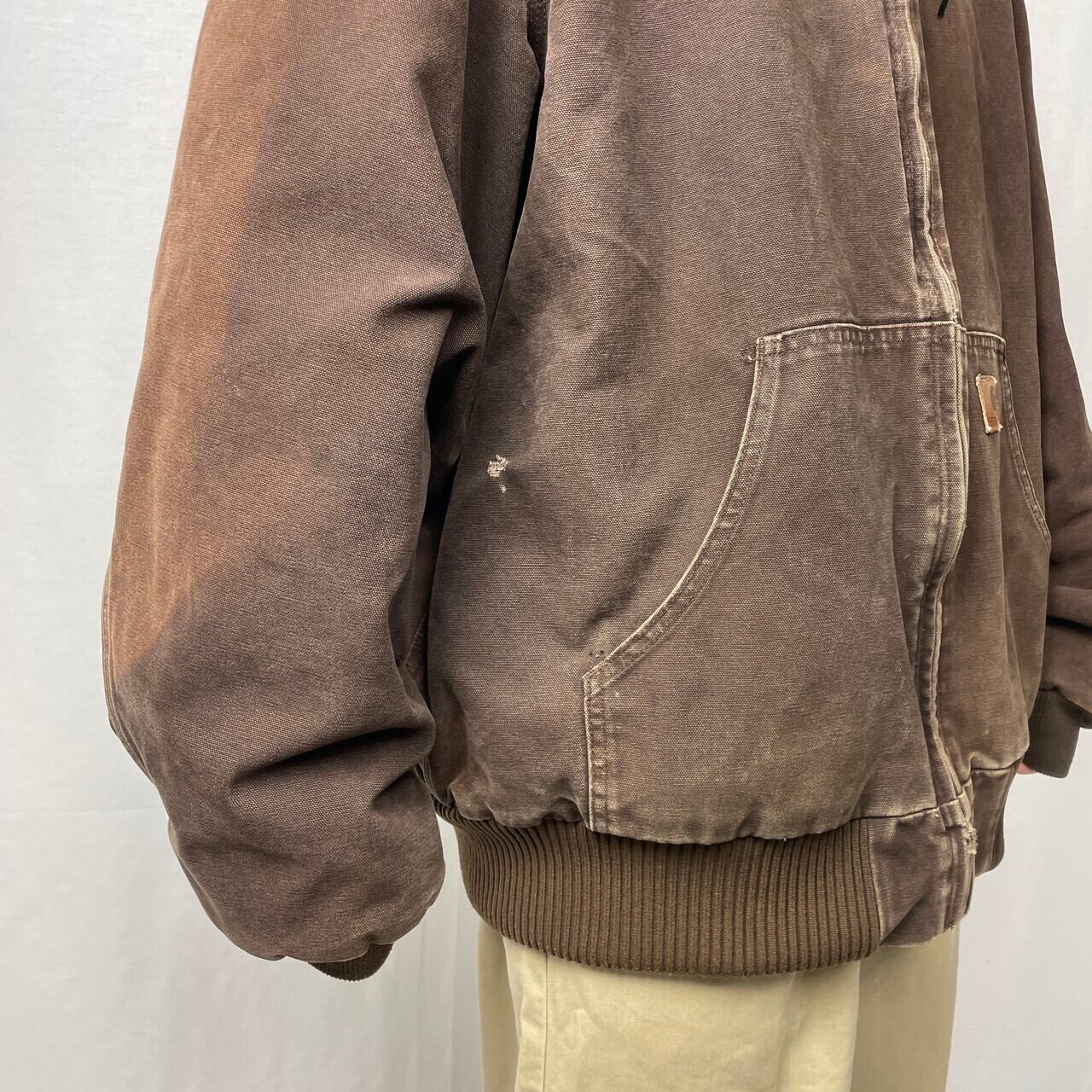 90年代 Carhartt カーハート ダック地 アクティブジャケット メンズXL