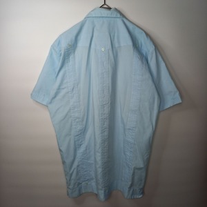 90s　THE ROMANI　キューバシャツ　開襟　半袖　4つポケ　M