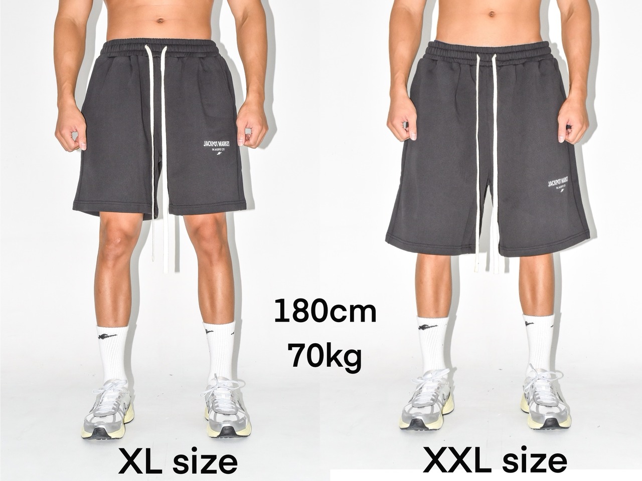 スウェットショーツ　ブラック2