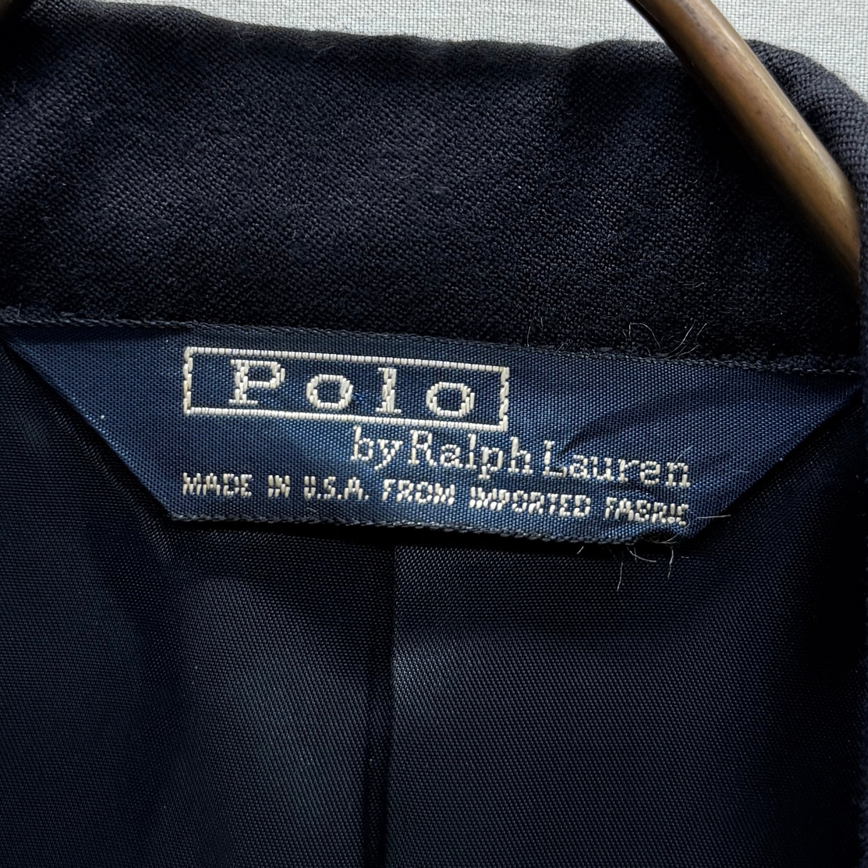 Ralph Lauren】90s jacket ラルフローレン ブレザー 紺ブレ USA製 | no