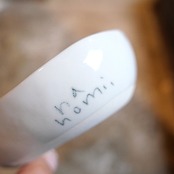 村田菜穂美作　楕円小鉢「トランプとうさちゃん」［2104130000058］