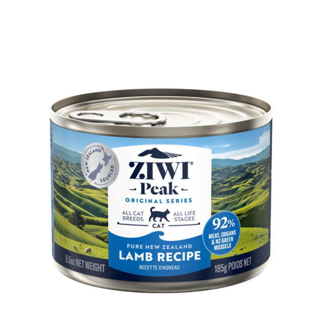 ZIWI Peak (ジウィ ピーク) キャット缶 ラム 185g｜全猫種・全年齢対応 【正規品】