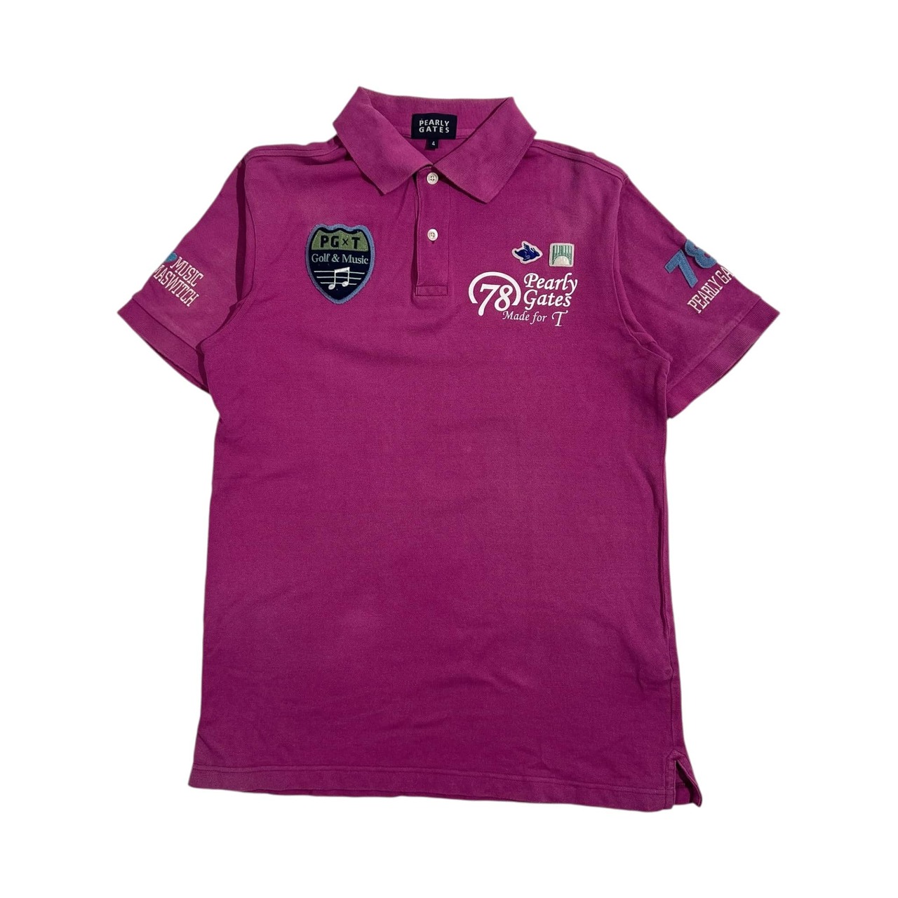 リネン混 LACOSTE ラコステ ビッグチェック 半袖 シャツ サイズ FR 41 / US M/L /ホワイト系 メンズ