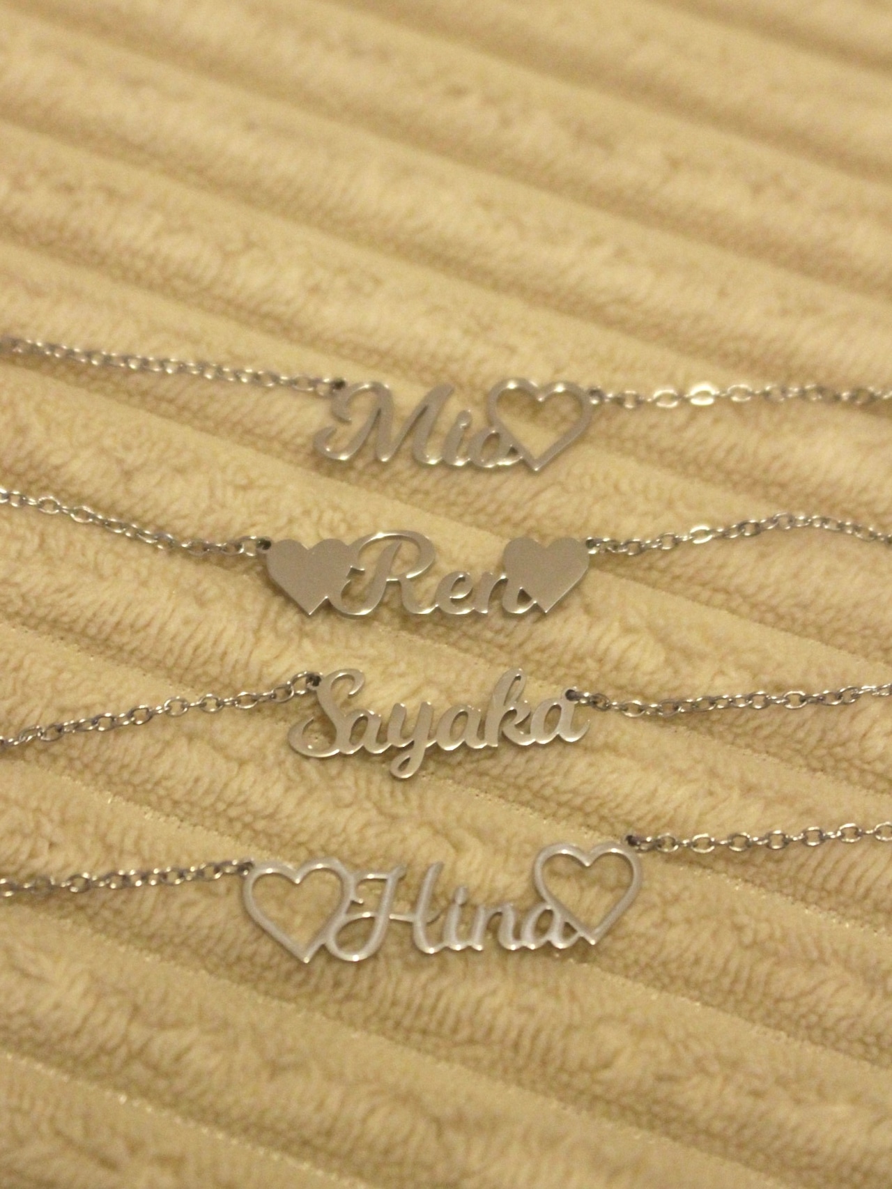 【受注】classic name necklace