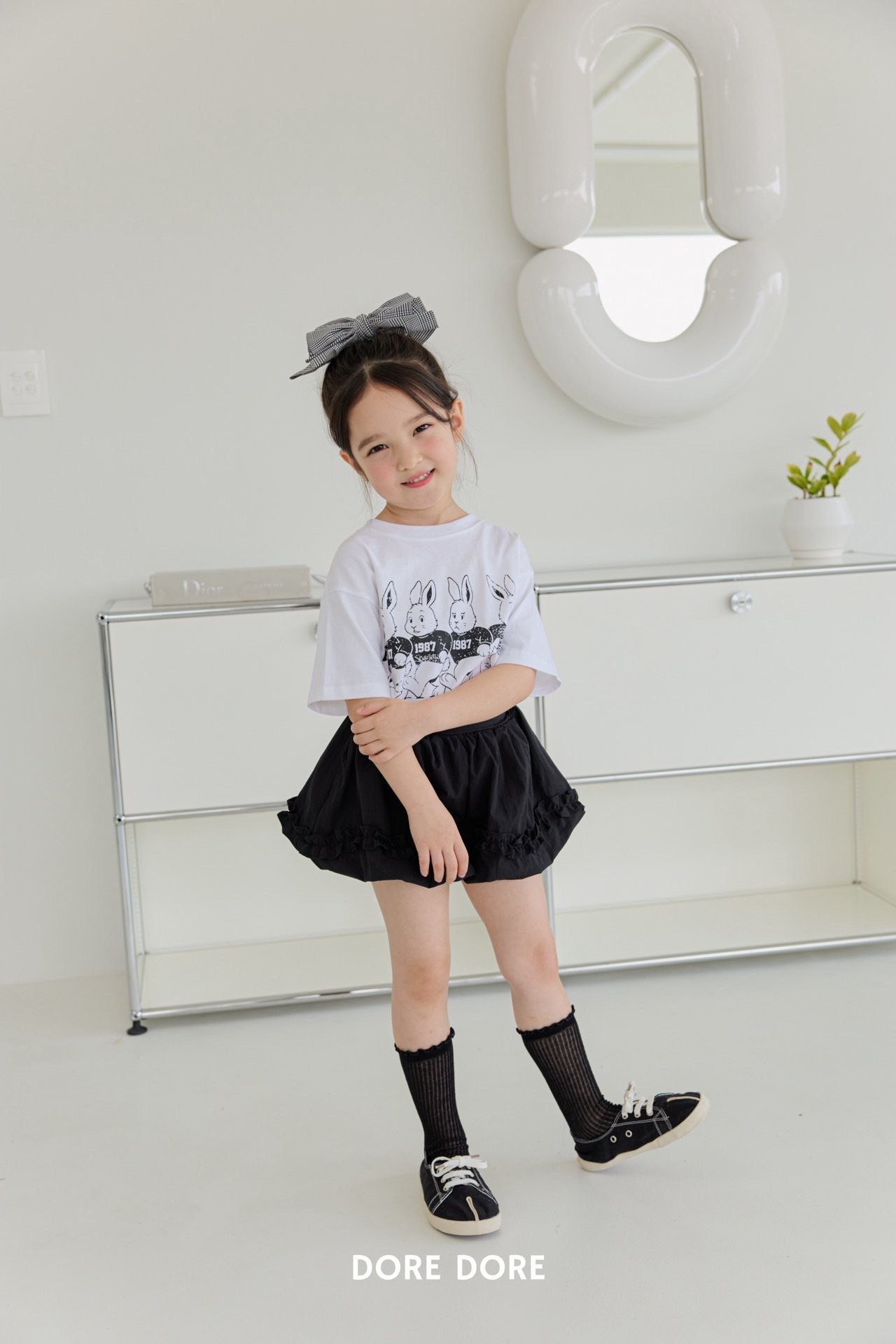 [DOREDORE] Bunny League Tee Shirt (13/15) / [도레도레] 버니리그티셔츠 (13/15)