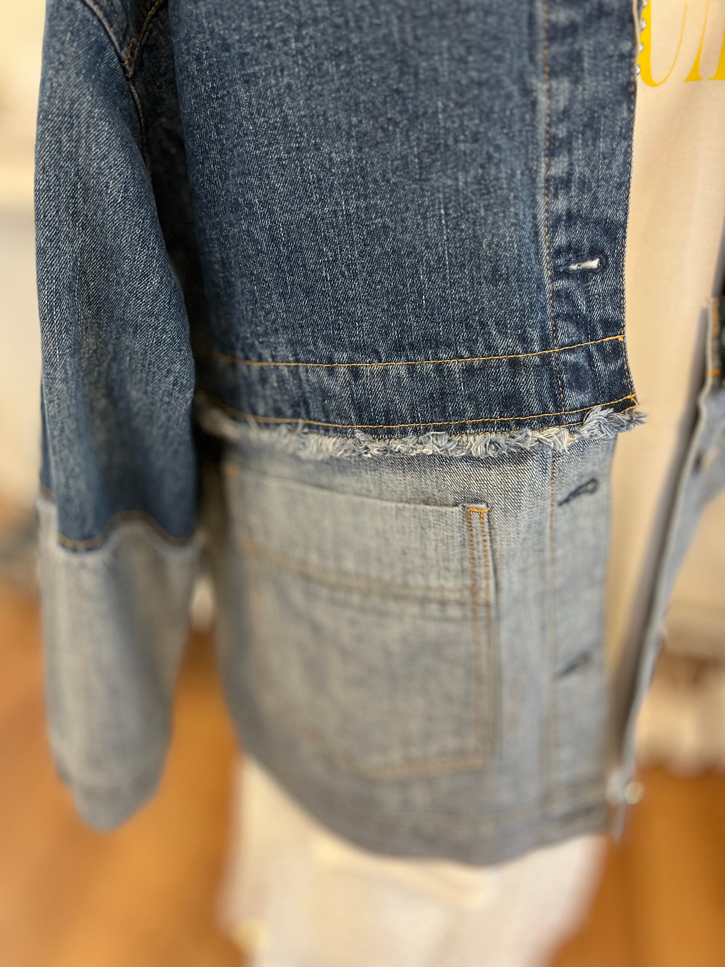 【MYLANKA】2way denim jacket