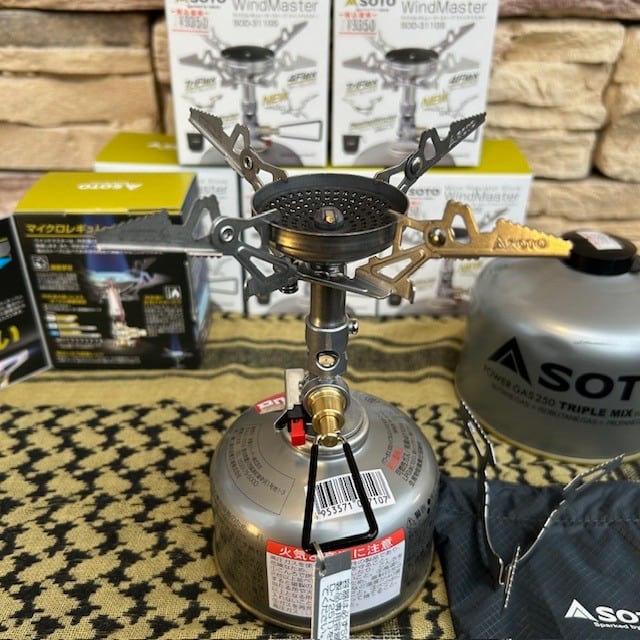 SOTO ＜ソト＞ 】Micro Regulator Stove （マイクロレギュレーター