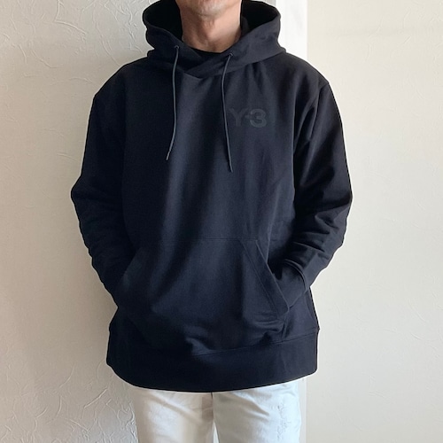 Y-3 M CLASSIC CHEST LOGO HOODIE チェストロゴ プルパーカー ブラック GV4198