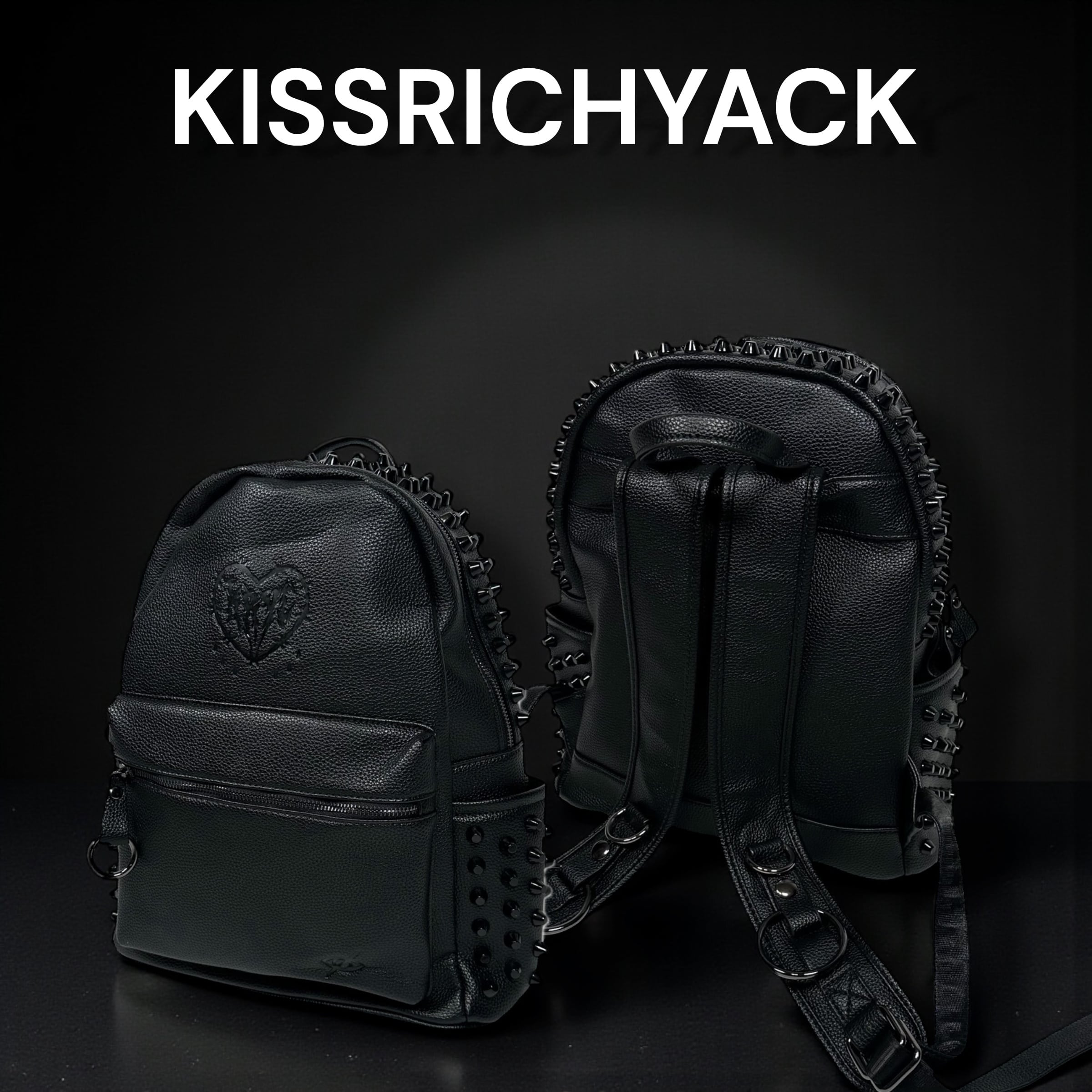 kry BACKPACKハート スタッズリュック 代引き不可「BACKPACK .Heart」 | KRY clothing
