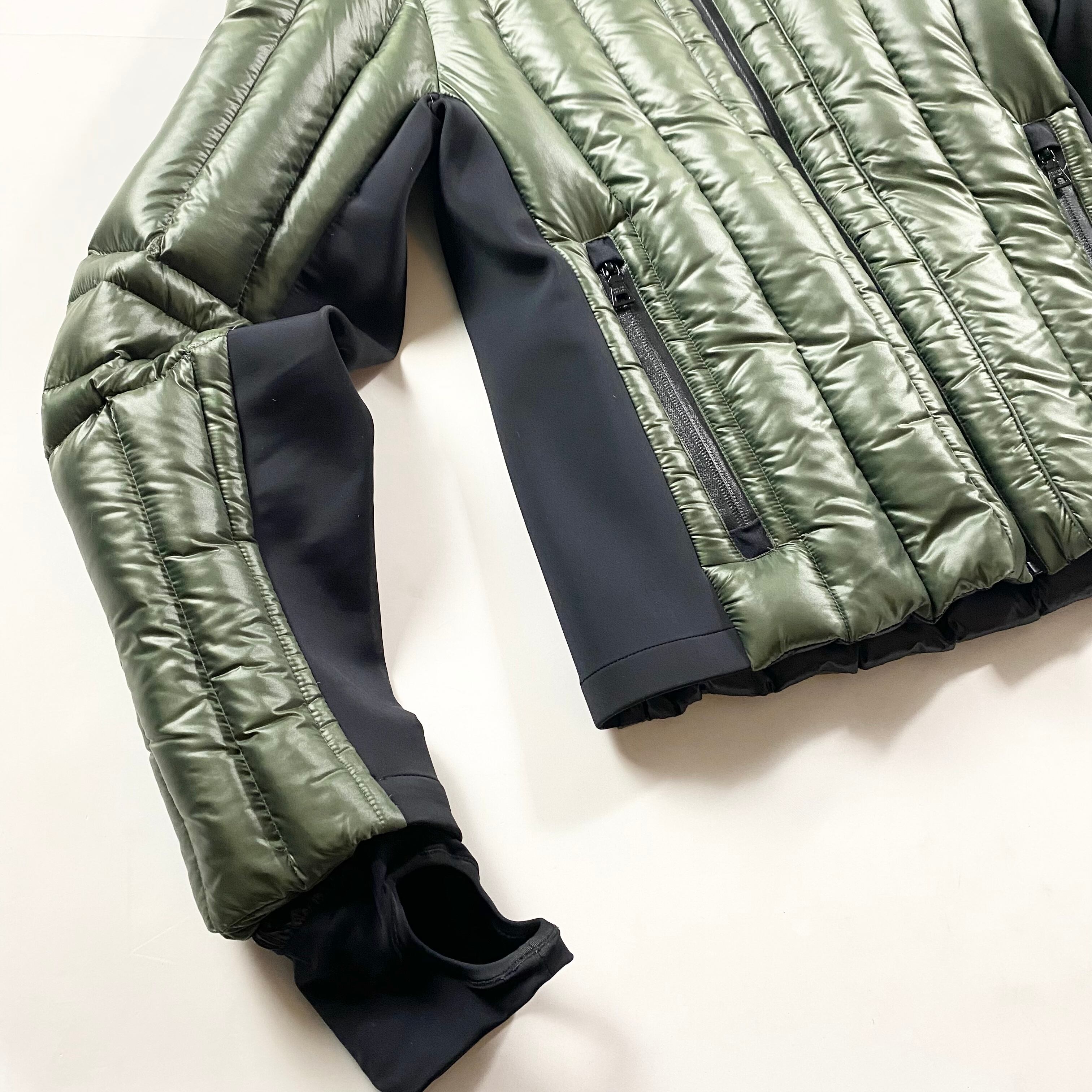 PRADA SPORT stretch switching down jacket | NOIR ONLINE PRADA SPORT stretch switching down jacket | NOIR ONLINE