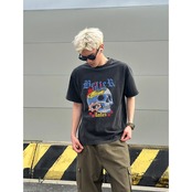 VINTAGE ストリート スケルトン Tシャツ T1794