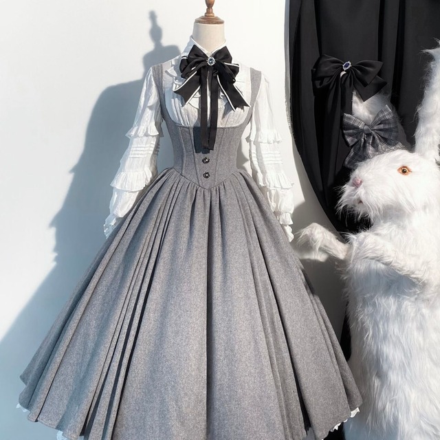 月夜の魔法使い・アカデミーマントロングスカートセット：ケープなしセット