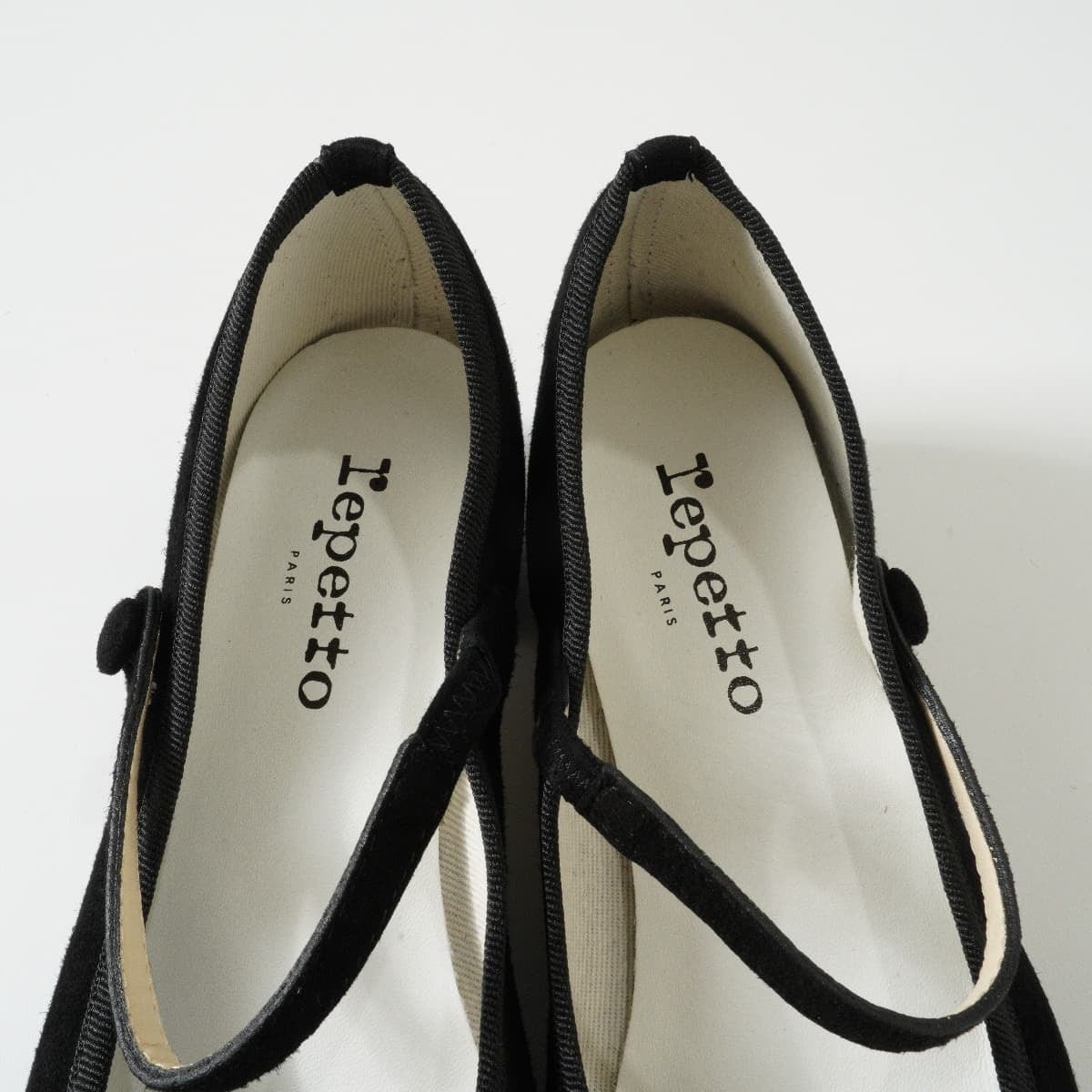 定価4.7万 未使用 Repetto レペット ROSE BALL AD ブラックスエード ローズバレリーナ バレエ フラット パンプス レザー  やぎ革 VX1413 黒 靴 37 | 「フクル」ファッションブランドユーズドセレクトショップ powered by BASE