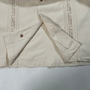 9796 somi 開襟シャツ 半袖シャツ オーバーサイズ ラインデザイン XL