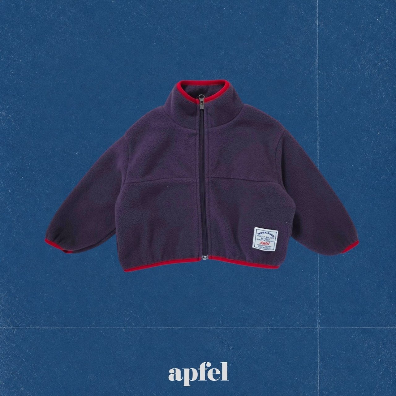 Apfel［取寄］jelly fleece zipup jacket 26winter