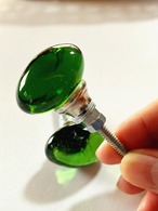 アンティーク風ガラスノブ