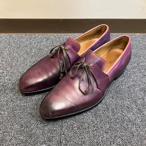 CORNO BLU 1EYELET PLANE-TOE LEATHE SHOES