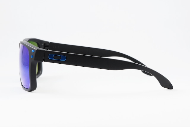OAKLEY 偏光 サングラス HOLBROOK OO9244-4856 ウェリントン レンズ アジアンフィット ホルブルック マットブラック プリズムサファイア オークリー 正規品-3枚目