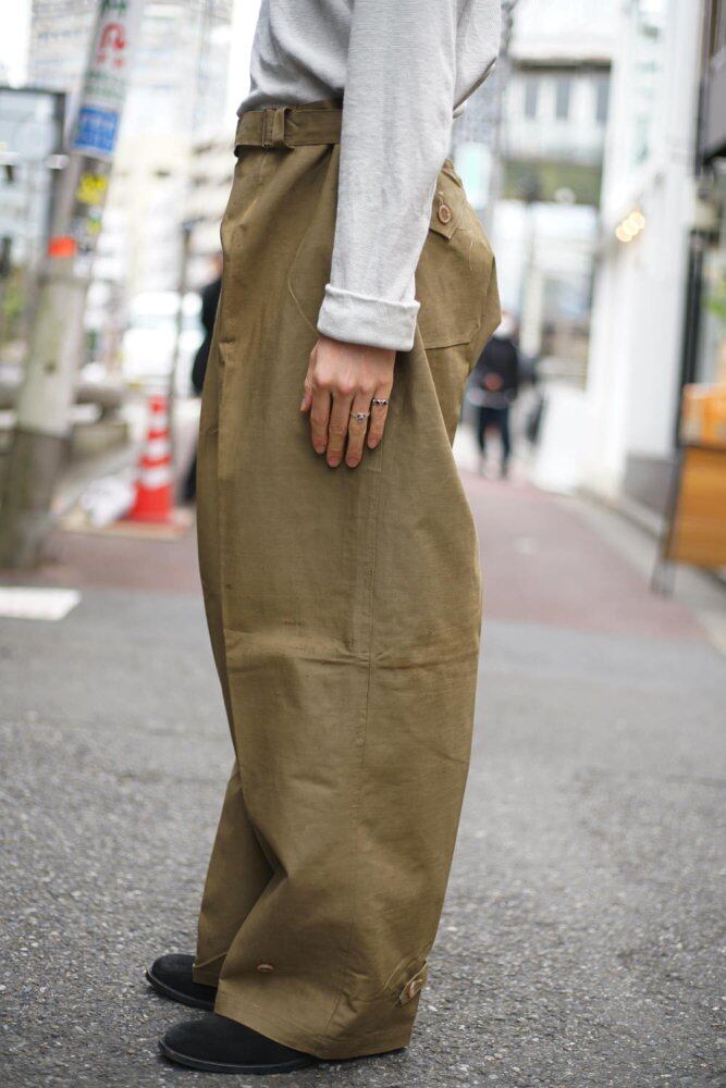 Italian Army - NOS] Deadstock Italian Army Motorcycle Pants