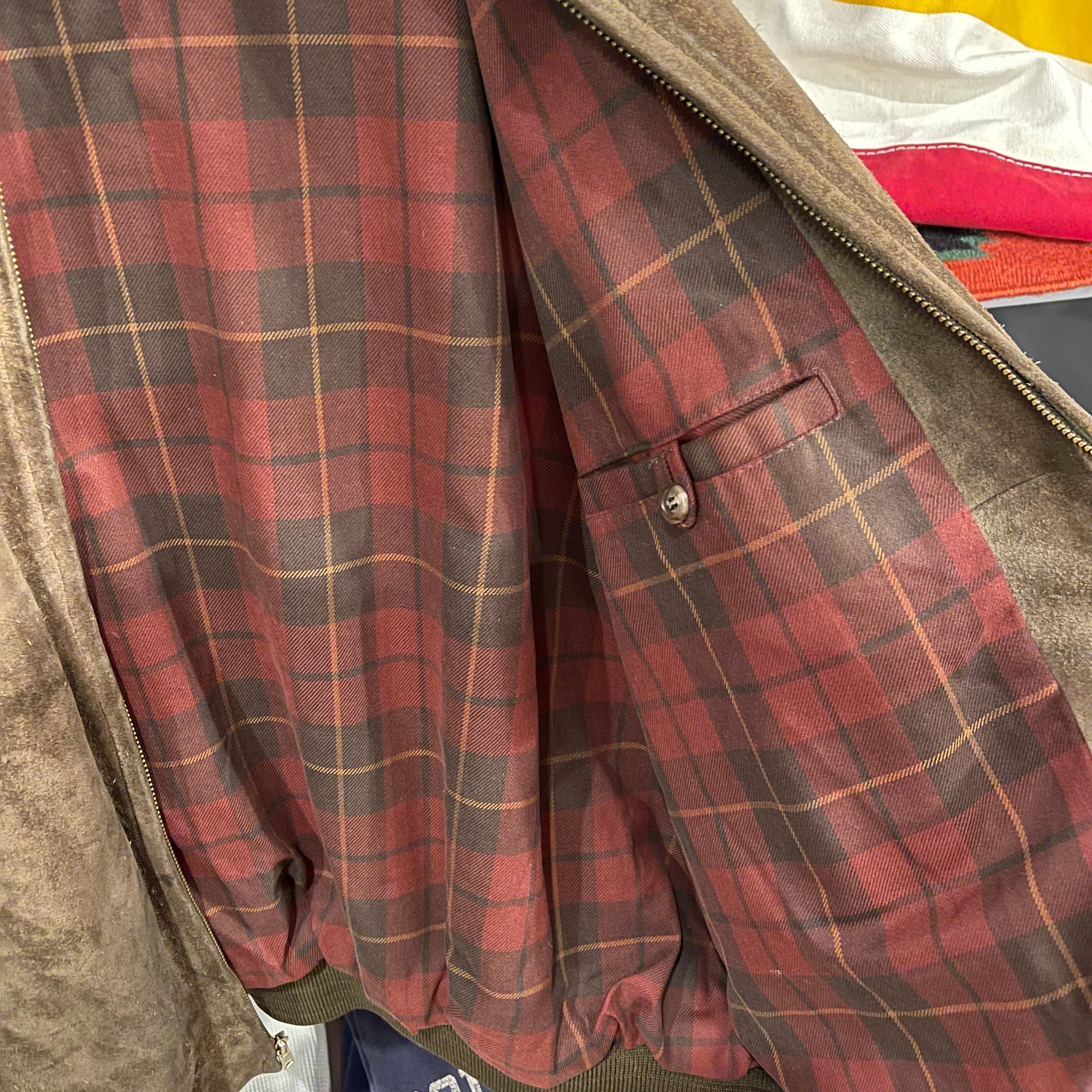 90s Polo By Ralph Lauren Suede Leather Jacket | VOSTOK