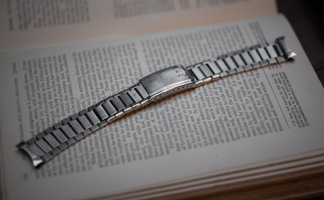 【OMEGA】 1969年製　オメガ 純正  セミエクステンション キャタピラブレス 18mm用 駒多数 Bracelet  / Vintagewatch