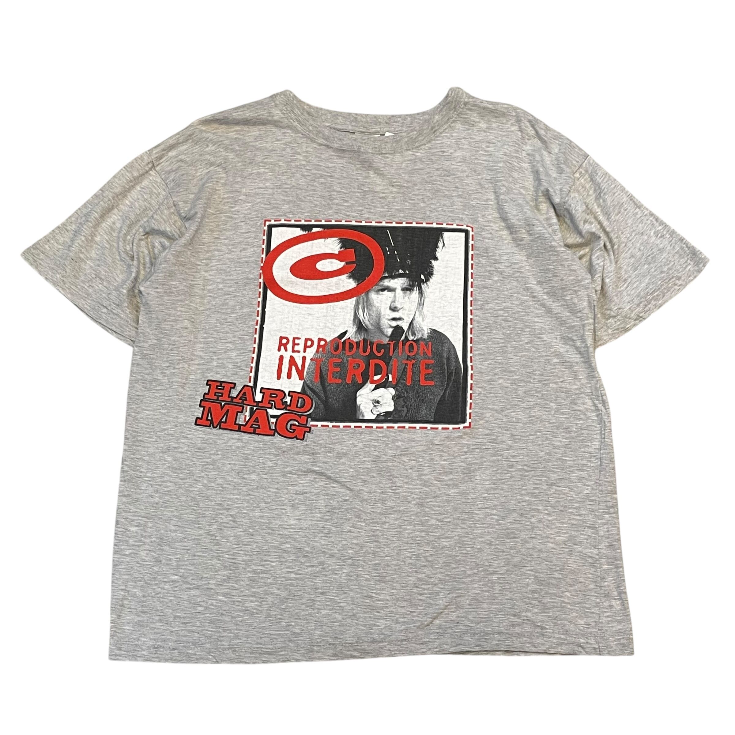 00s HARD MAG "Kurt Cobain" T-shirt
