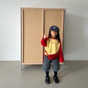 【取寄/韓国直送】CantucciStudio スマチ5部デニム|秋服|韓国子供服|26/AT