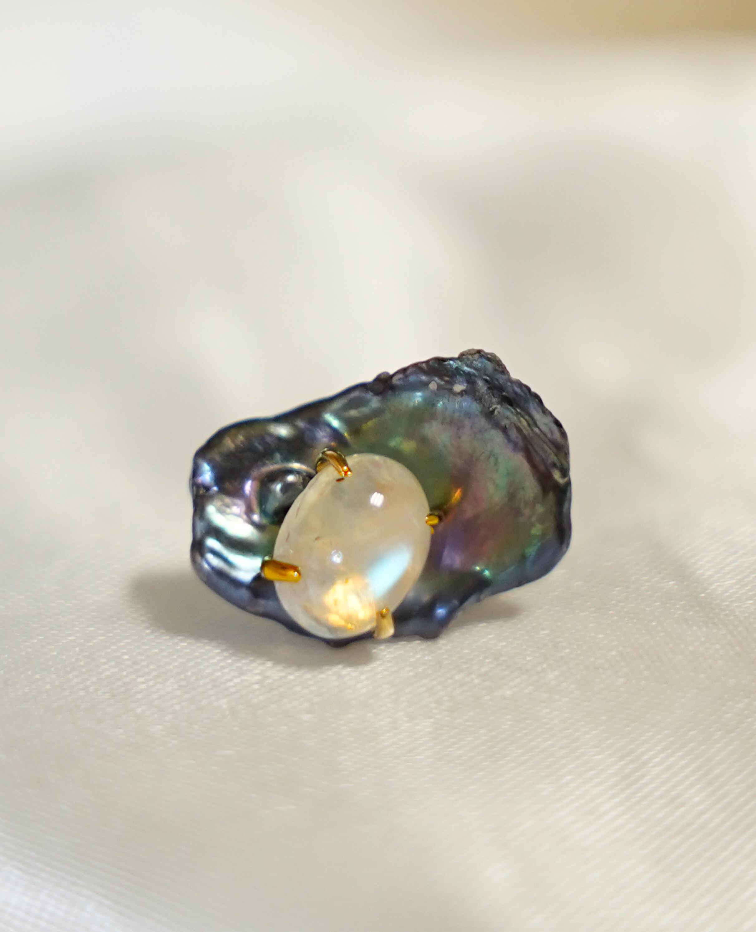 (SV)Thalatta pierced(Moon Stone)