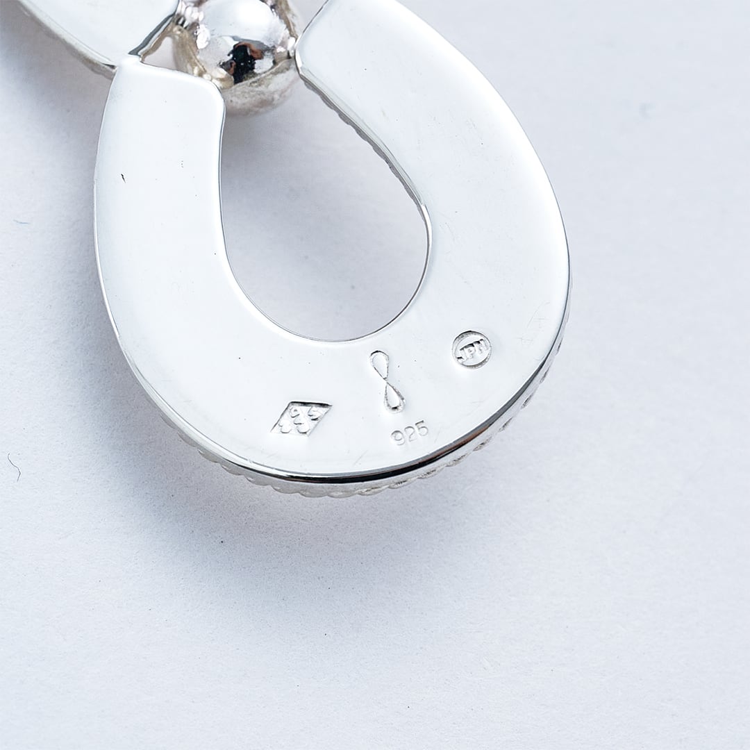 C-046 Spirit Horseshoe necklace (double) (45cm) | WAKAN SILVER