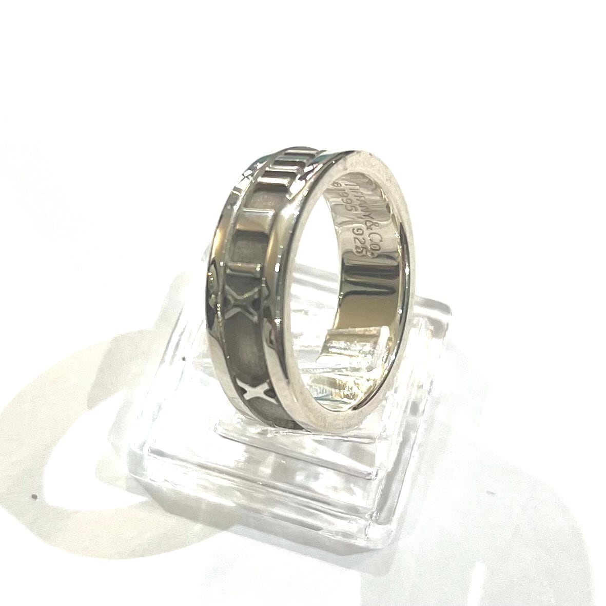TIFFANY&CO】【12号 】2442 永遠に。シルバー925アトラスリング指輪